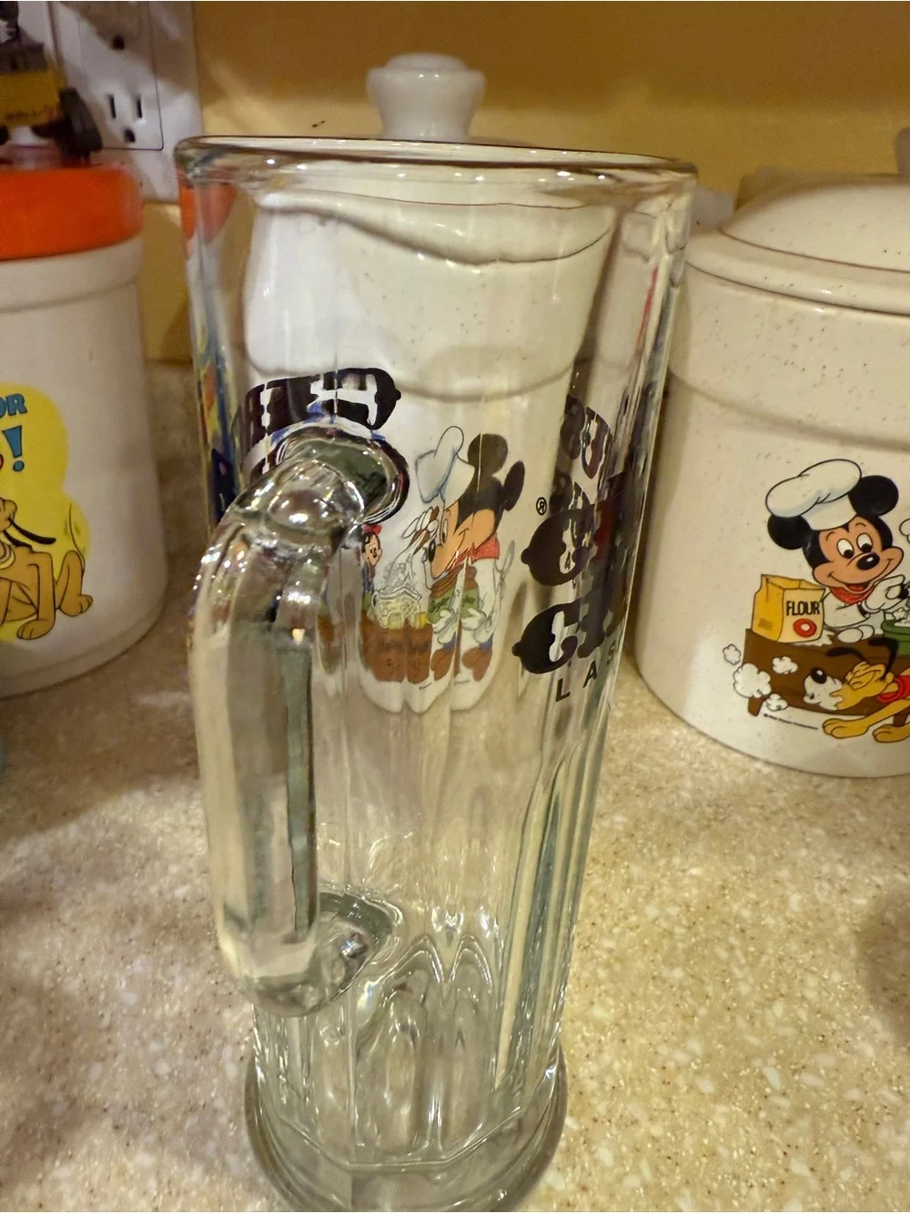 Las Vegas Circus Circus Tall Glass Beer Mug - Vintage